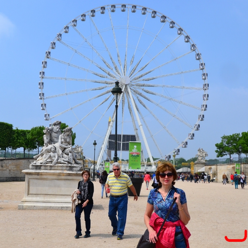 Парк Тюирли, Елиссейские поля, Триумфальная арка_7