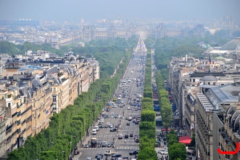 Парк Тюирли, Елиссейские поля, Триумфальная арка_28