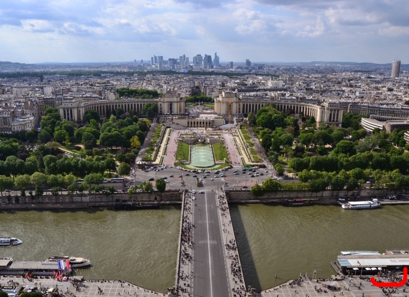 Подъем на Эйфелеву башню, Лебяжий остров и Статуя Свободы_2