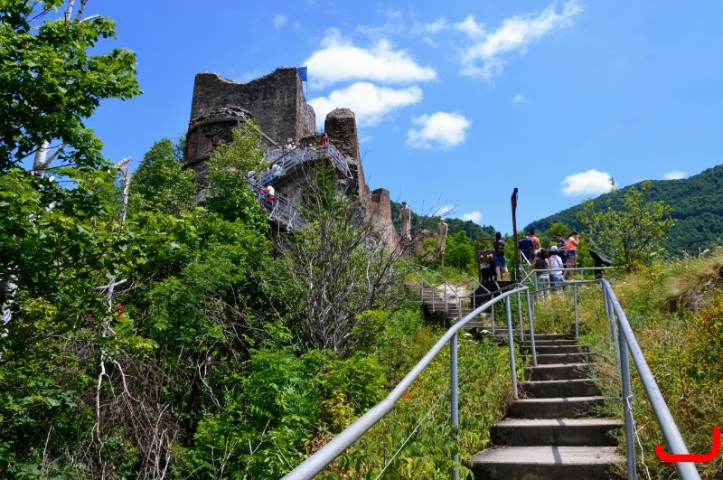 Крепость Poenari+Curtea-de-Argeş_8