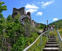 Крепость Poenari+Curtea-de-Argeş_8