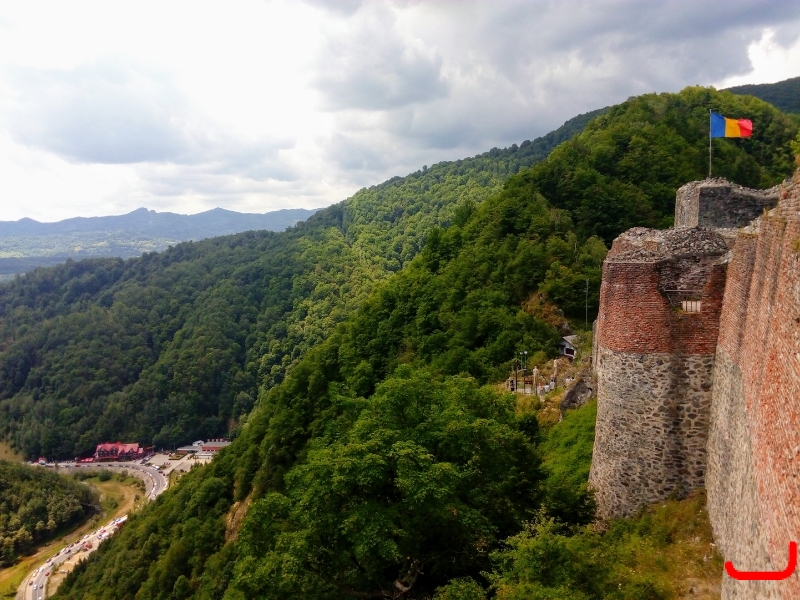 Крепость Poenari+Curtea-de-Argeş_26