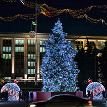 Предновогодний Кишинев